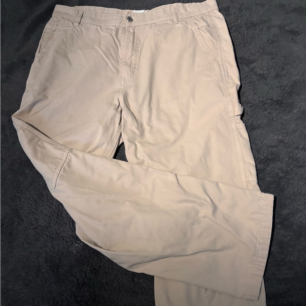 H&M Men's Beige Cargo Pants